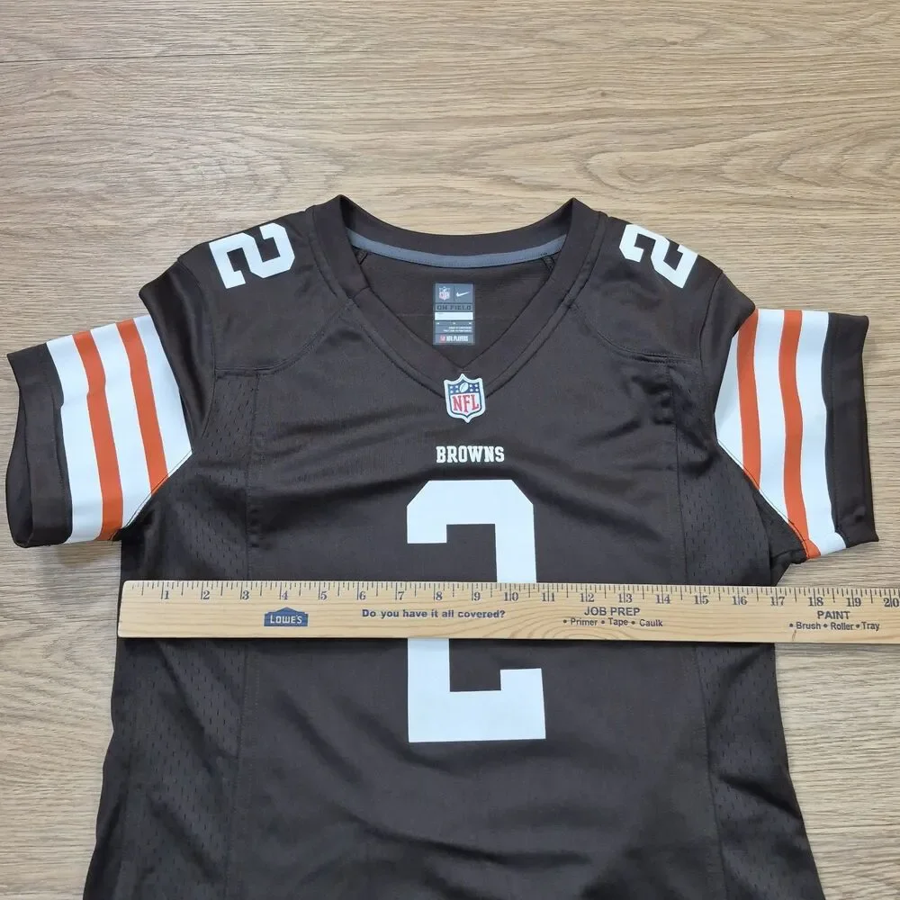JOHNNY MANZIEL Nike Cleveland Browns Jersey Womens Medium Money Manziel